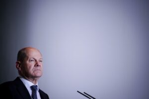 German Chancellor Olaf Scholz