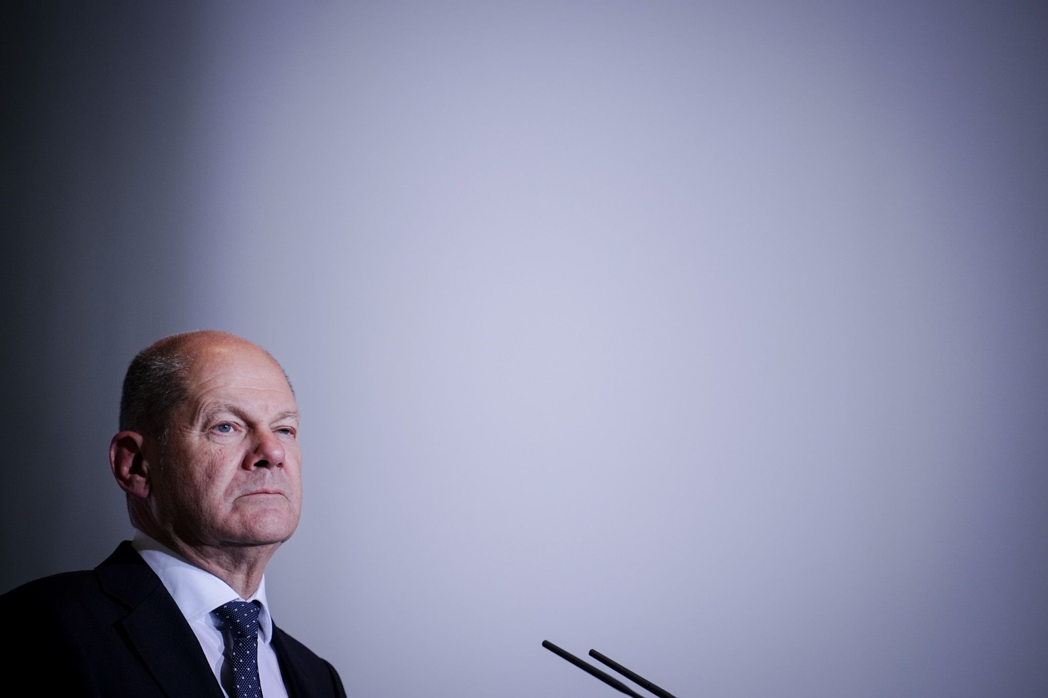 German Chancellor Olaf Scholz