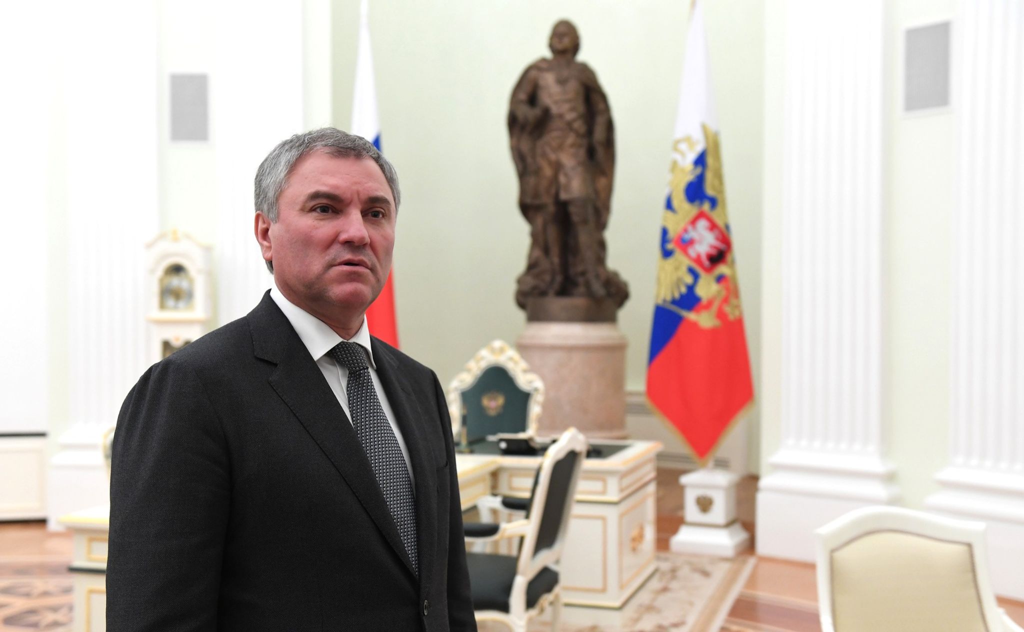 Chairman of State Duma Vyacheslav Volodin