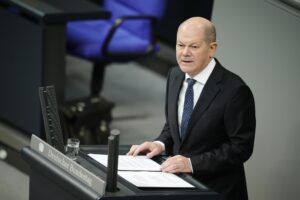 German Bundestag session in Berlin