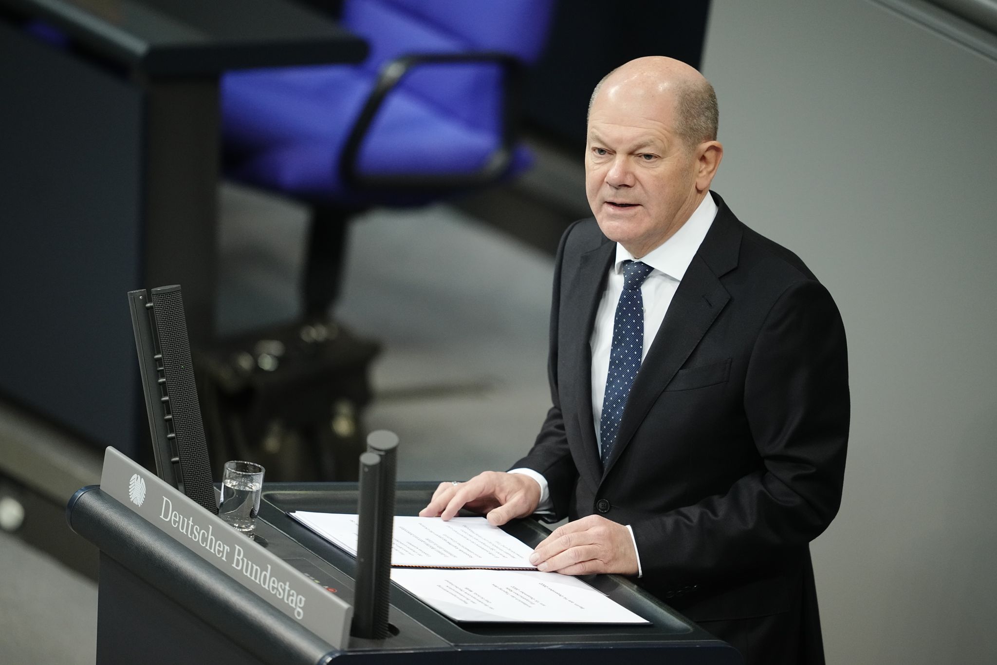 German Bundestag session in Berlin