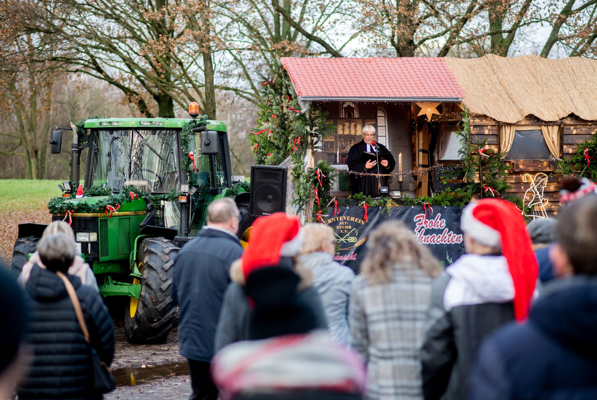 Rolling Christmas service