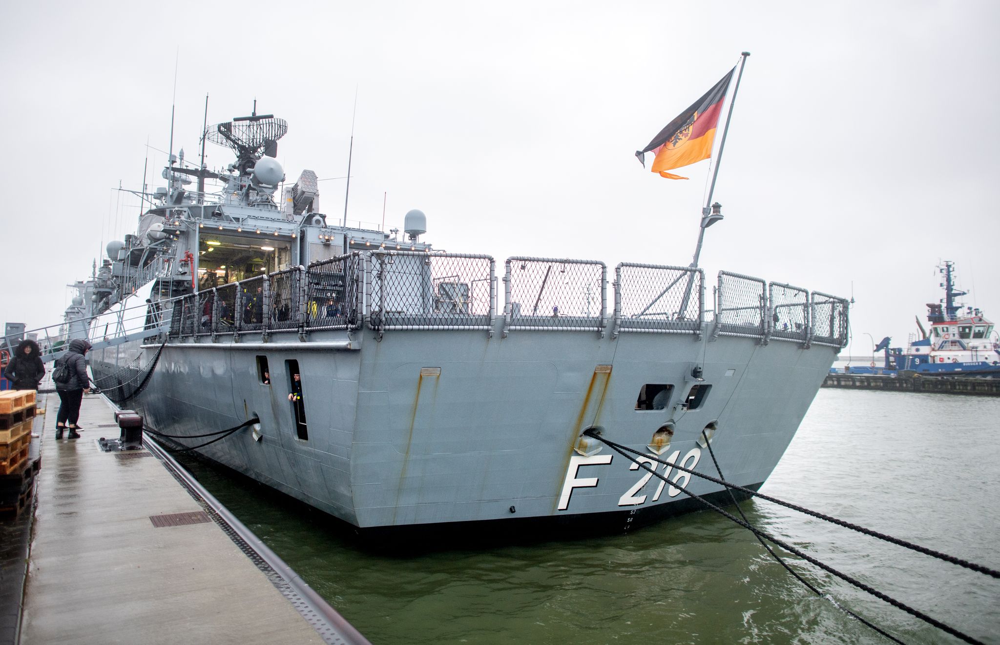 Frigate Mecklenburg-Vorpommern departs for NATO mission