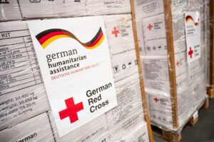 Earthquake disaster in Turkey and Syria - DRK aid transport