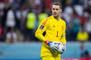 Germany's goalkeeper Manuel Neuer
