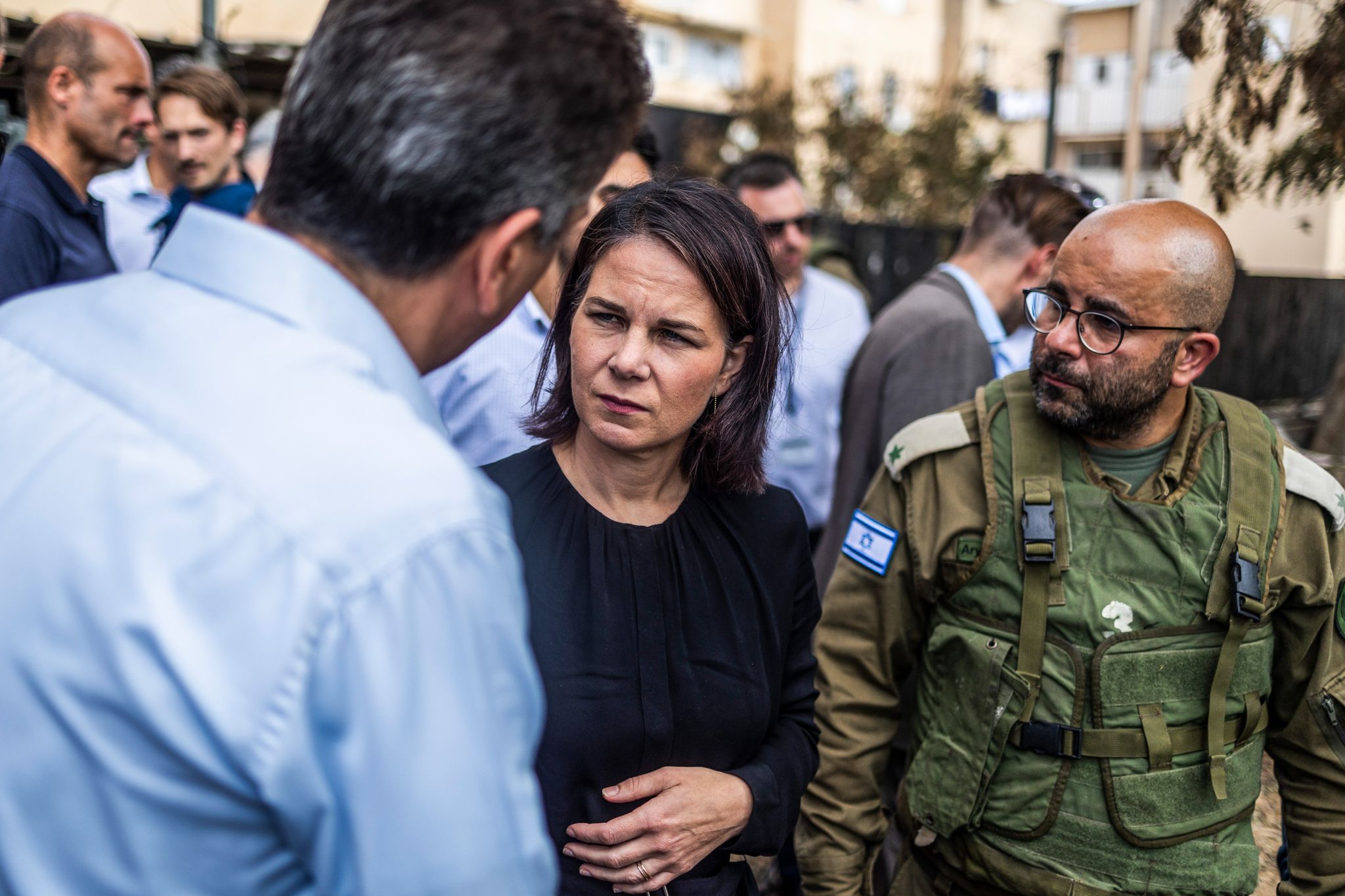 German Foreign Minister Annalena Baerbock in Israel