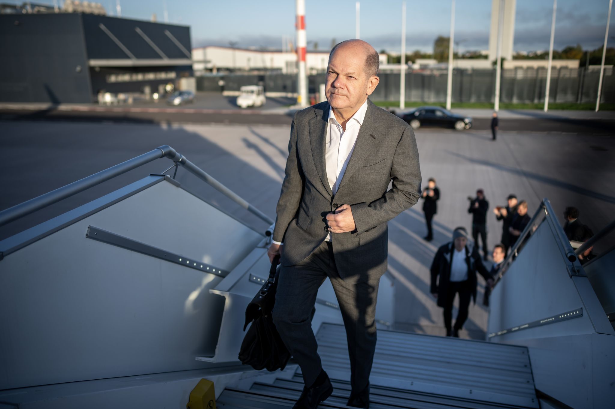 German Chancellor Scholz travels to Albania