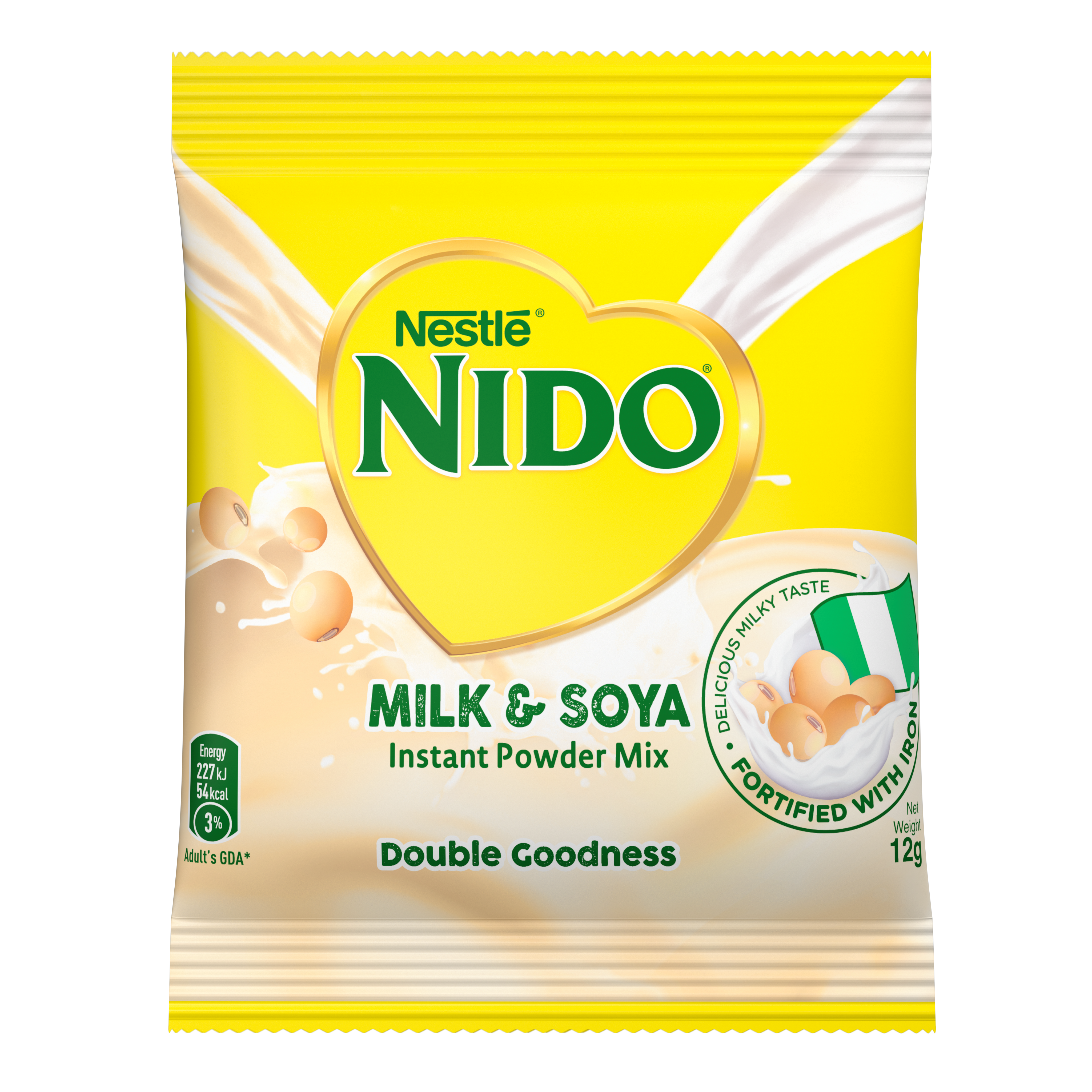 NIDO Milk and Soya Packshot