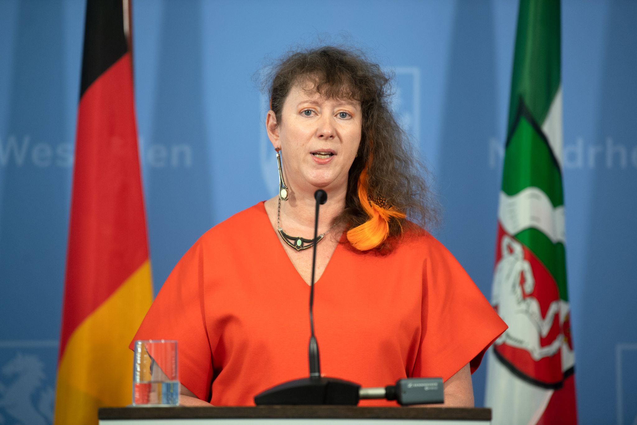 Secretary for Sport and Volunteerism in NRW Andrea Milz