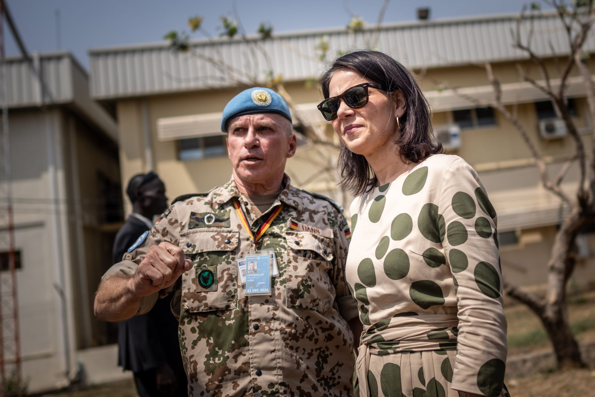 German Foreign Minister Baerbock visits South Sudan