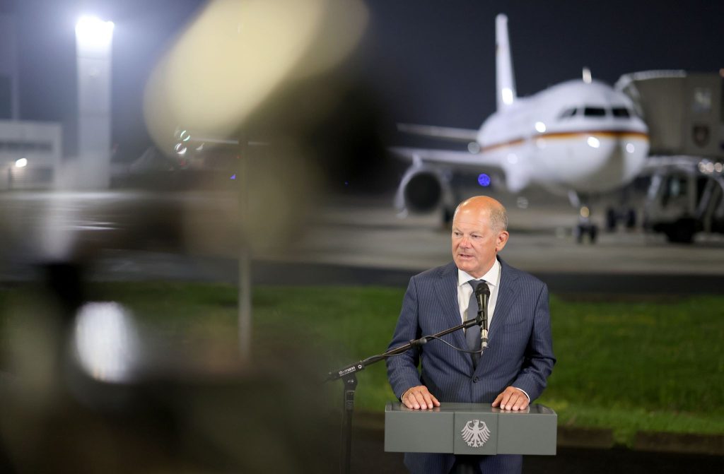 Chancellor Scholz after prisoner exchange