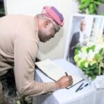 Gbenga Hashim Visits Segun Awolowo’s Family, Offers Prayers Ahead of Funeral