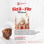 LSSTF ES/CEO, Dr. Ogunsan Felicitates Muslim Faithfuls On Eid-El-Fitr, Prays Abundant Rewards