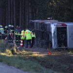 Serious bus accident on the A96