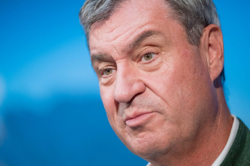 Bavaria's Premier Markus Soeder's presser
