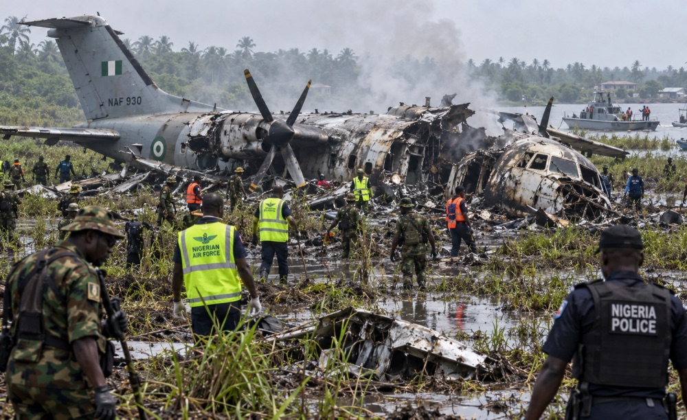 Air craft crash