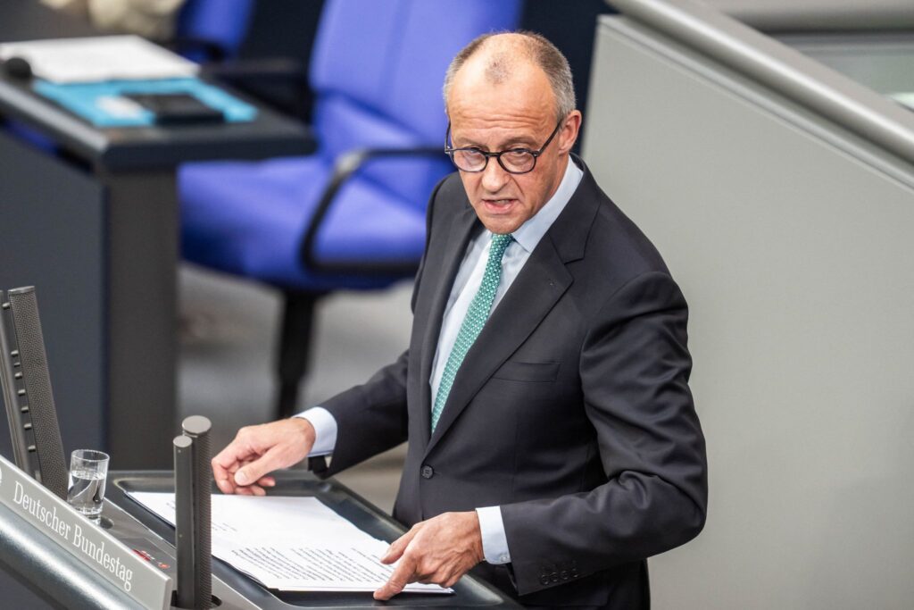 German Chancellor Friedrich Merz
